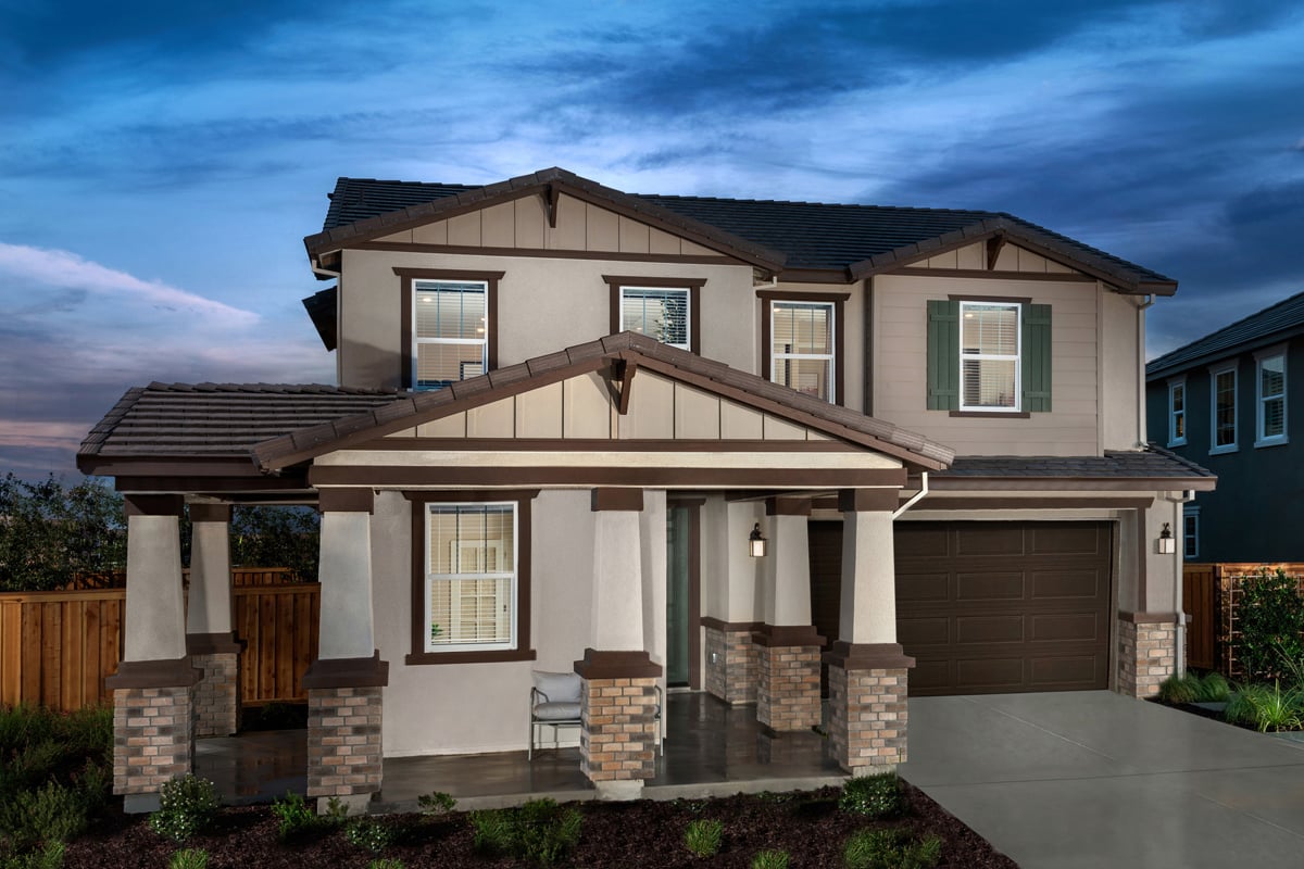 New Homes in Lathrop , CA - Iron Pointe at Stanford Crossing Plan 2152
