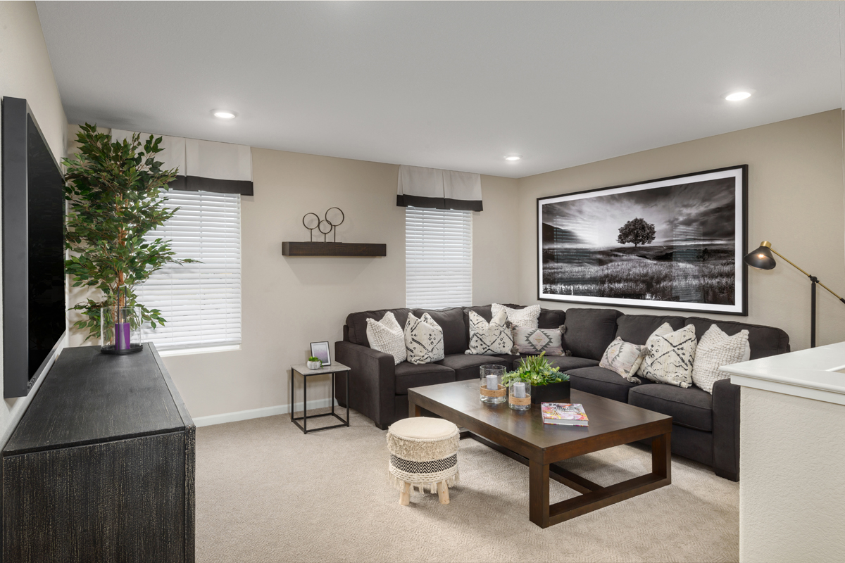 New Homes in Lathrop , CA - Iron Pointe at Stanford Crossing Plan 2152 Loft