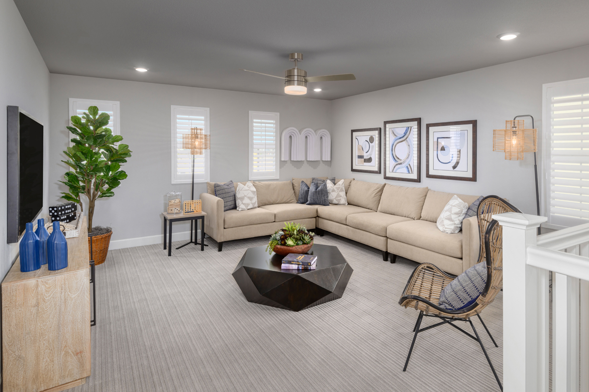 New Homes in Lathrop , CA - Iron Pointe at Stanford Crossing Plan 2810 Loft