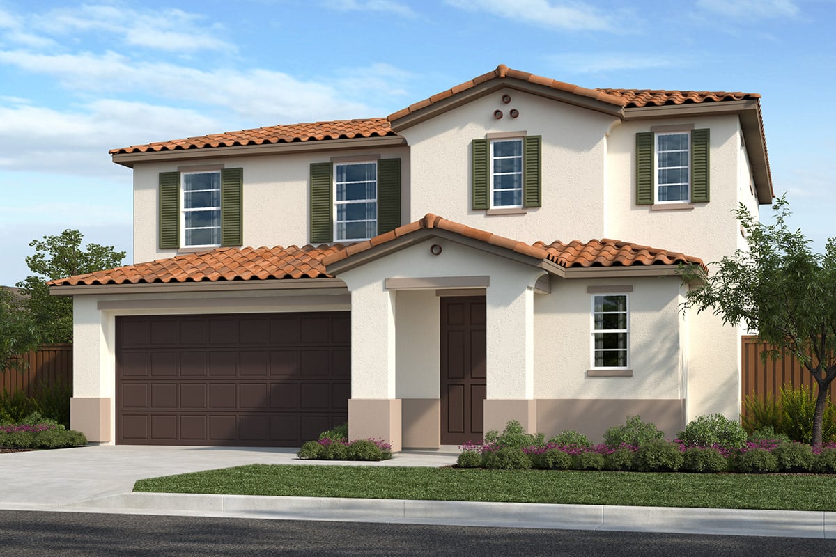 New Homes in Lathrop , CA - Iron Pointe at Stanford Crossing Plan 1735 Elevation A
