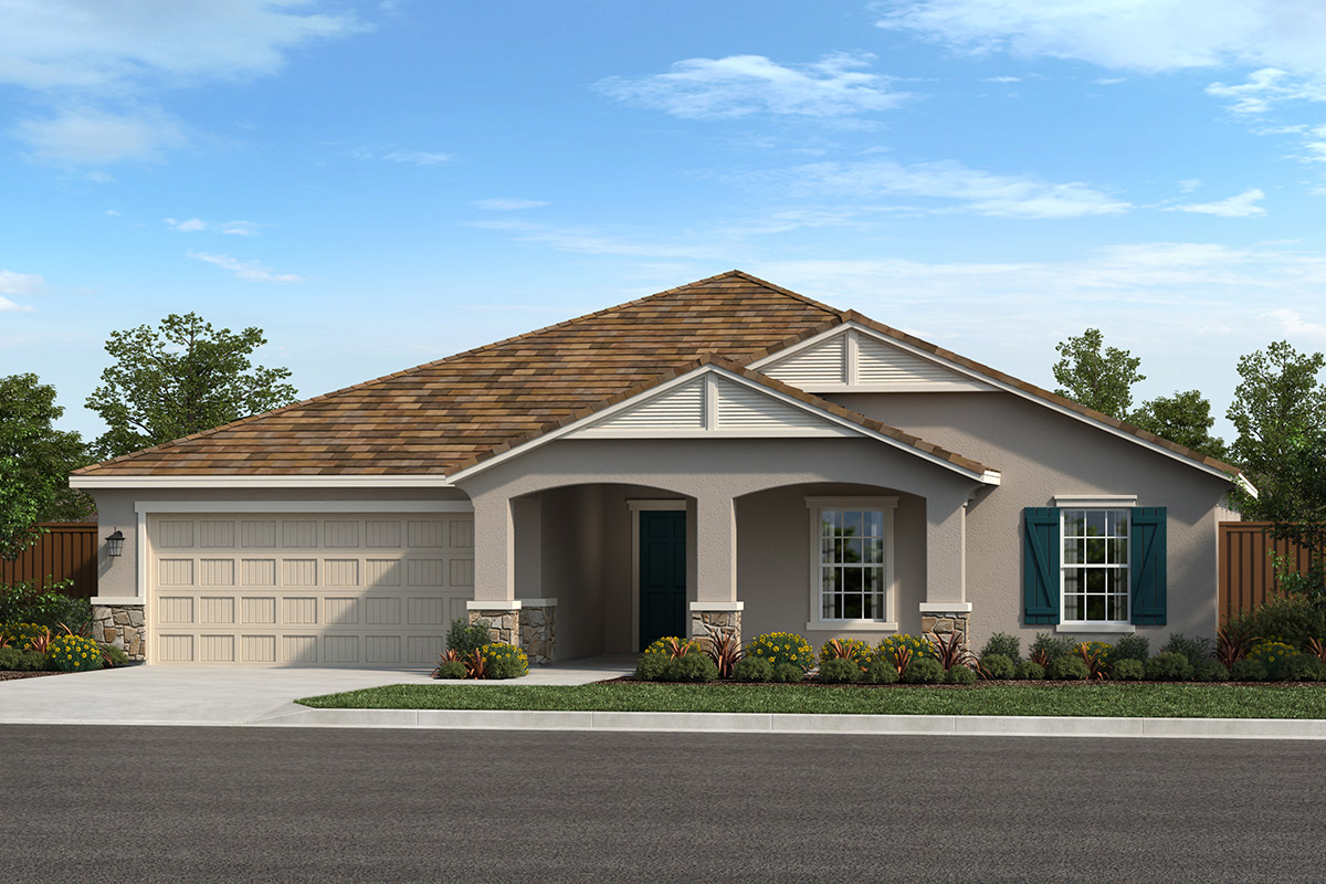 New Homes in Turlock, CA - Les Chateaux Plan 2344 Elevation D