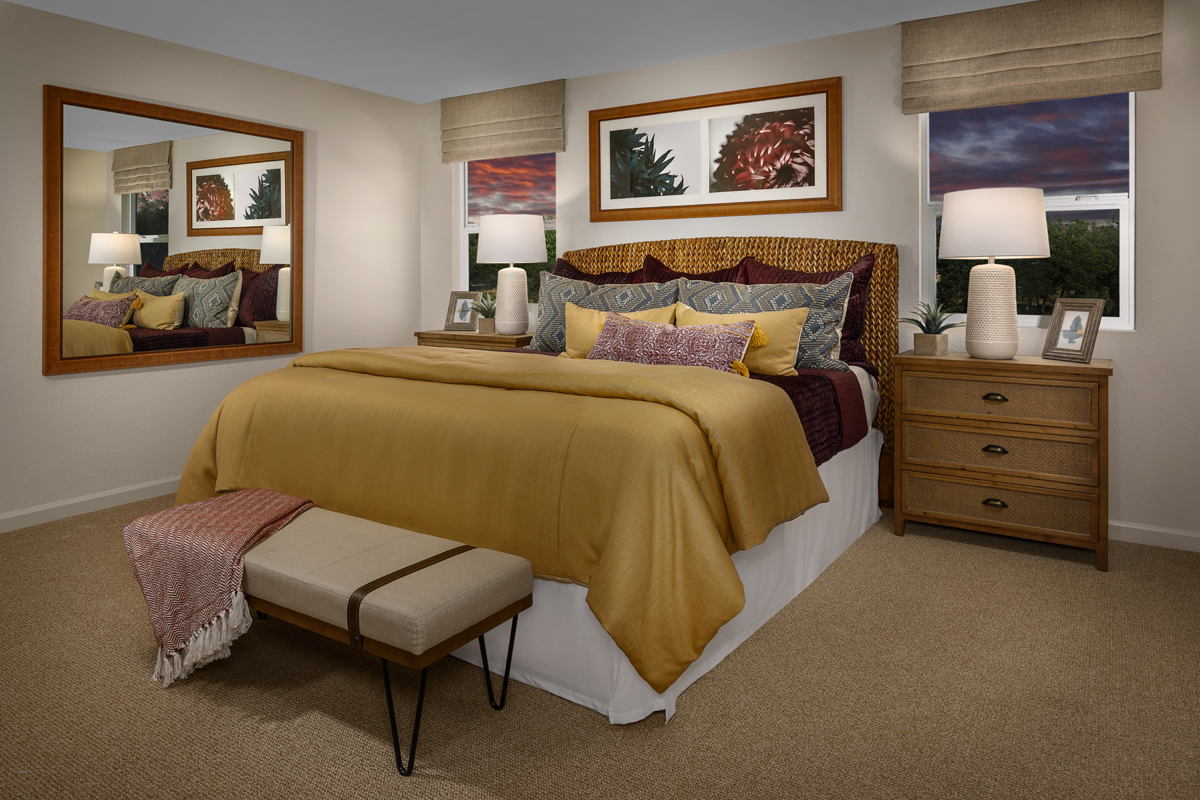 New Homes in Citrus Heights, CA - Oaks at Mitchell Village Plan 1784 Master Bedroom