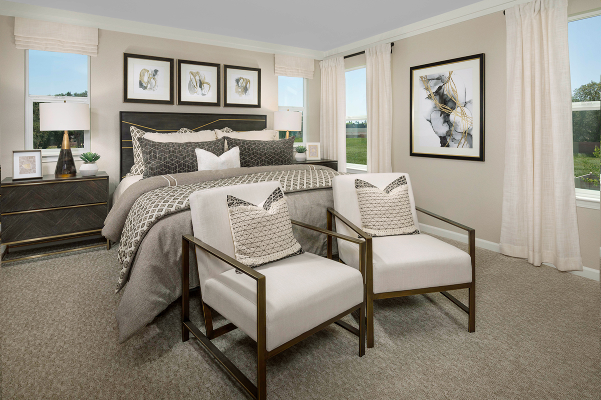 New Homes in Citrus Heights, CA - Oaks at Mitchell Village Plan 2233 Master Bedroom