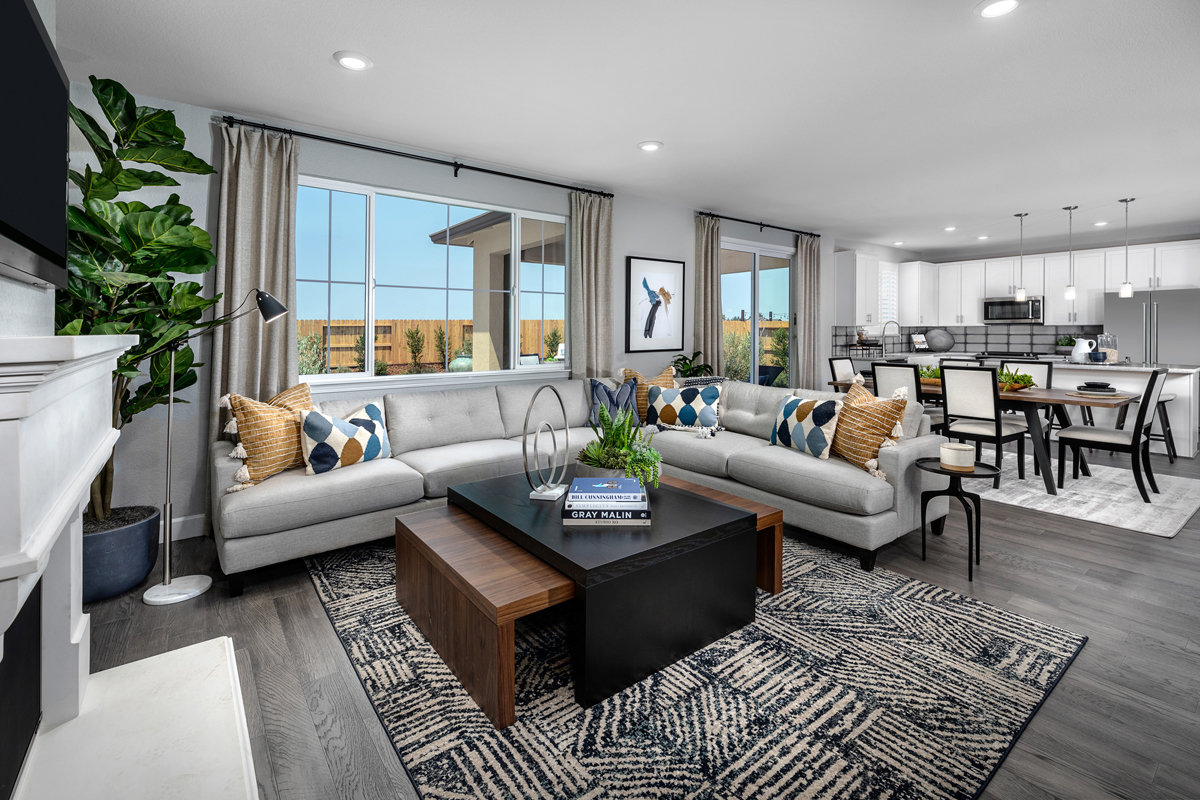 New Homes in Stockton, CA - Santorini Plan 2308 Great Room