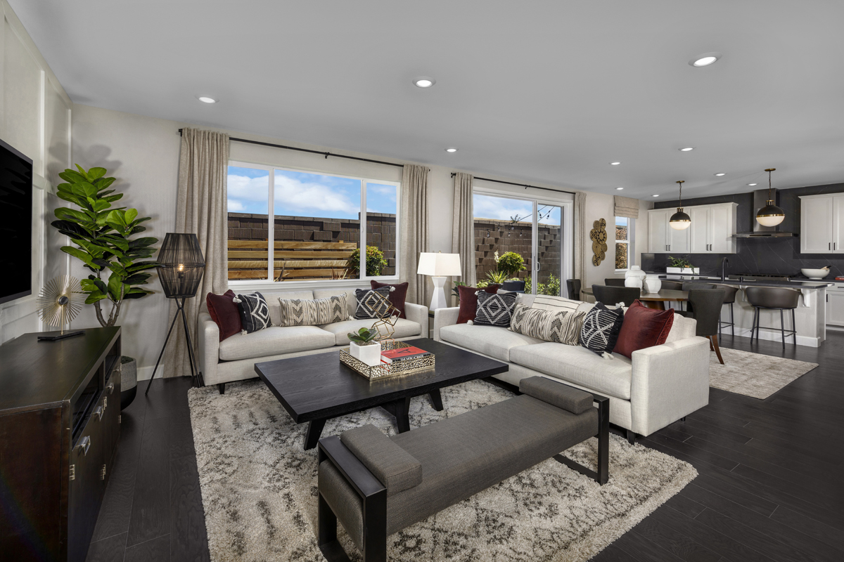 New Homes in Folsom, CA - Soleil at Folsom Ranch Plan 2689 Great Room