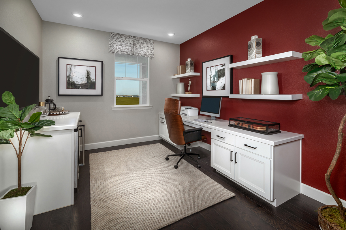 New Homes in Folsom, CA - Soleil at Folsom Ranch Plan 2689 Home Office