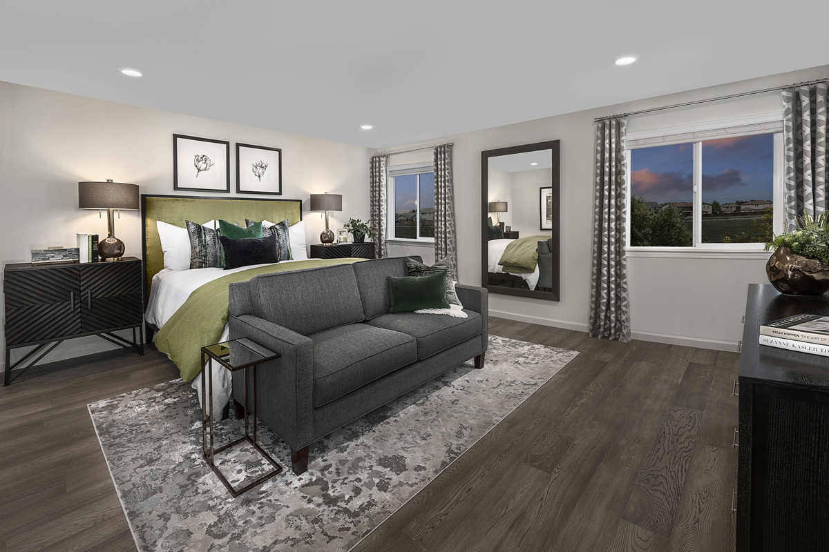 New Homes in Manteca, CA - Haven Villas at Sundance Plan 2376 - Master Bedroom
