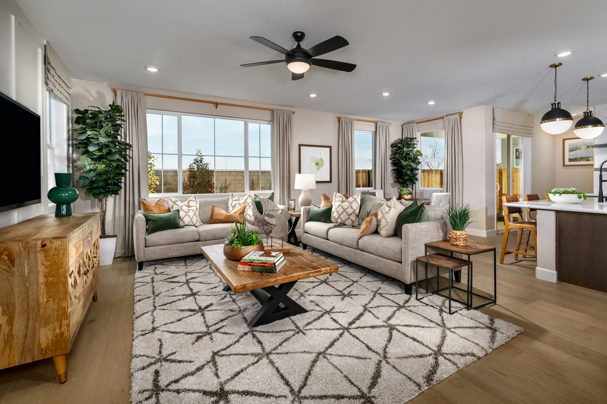 New Homes in Elk Grove, CA - Travisso Plan 2636 Great Room