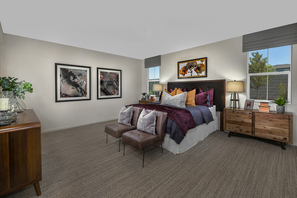 New Homes in Lincoln, CA - Ventana Plan 2188 Master Bedroom