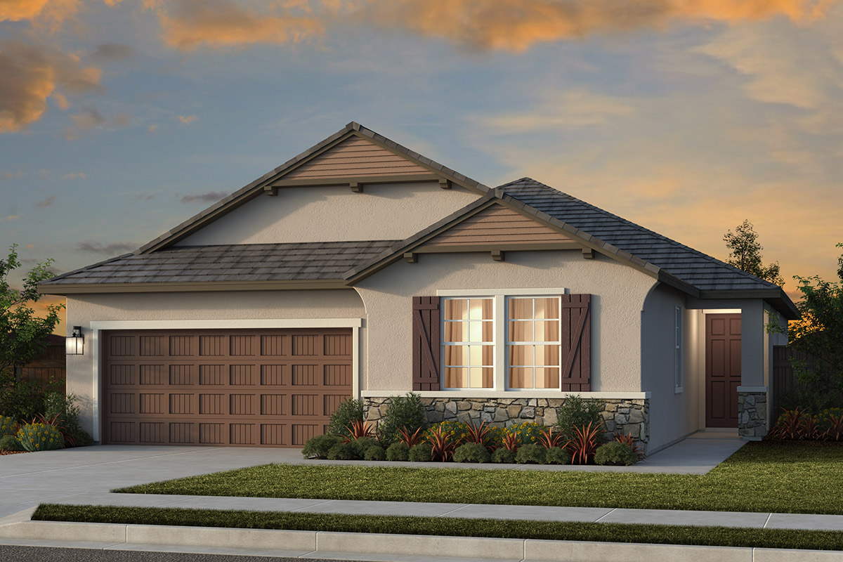 New Homes in Lincoln, CA - Ventana Plan 1979 Elevation D