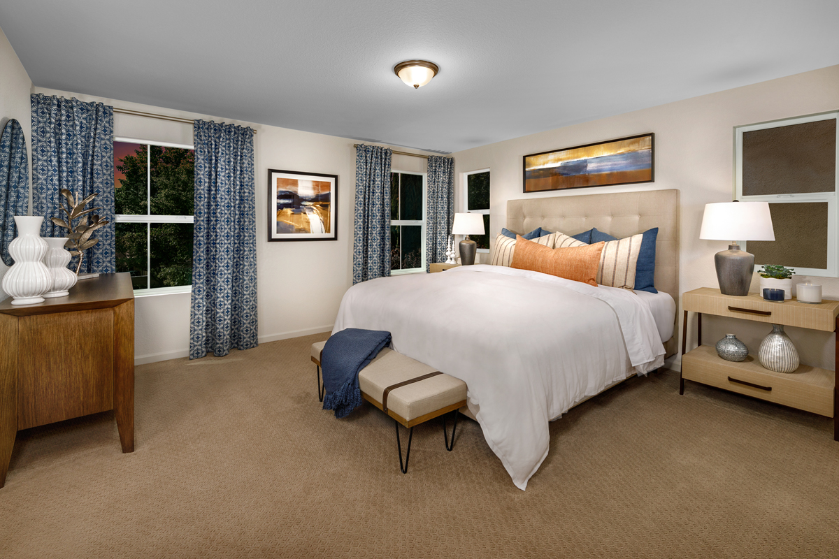 New Homes in Stockton, CA - Verona at Destinations Plan 2252 Master Bedroom