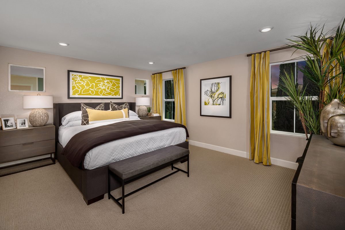 New Homes in Stockton, CA - Verona at Destinations Plan 2126 Master Bedroom