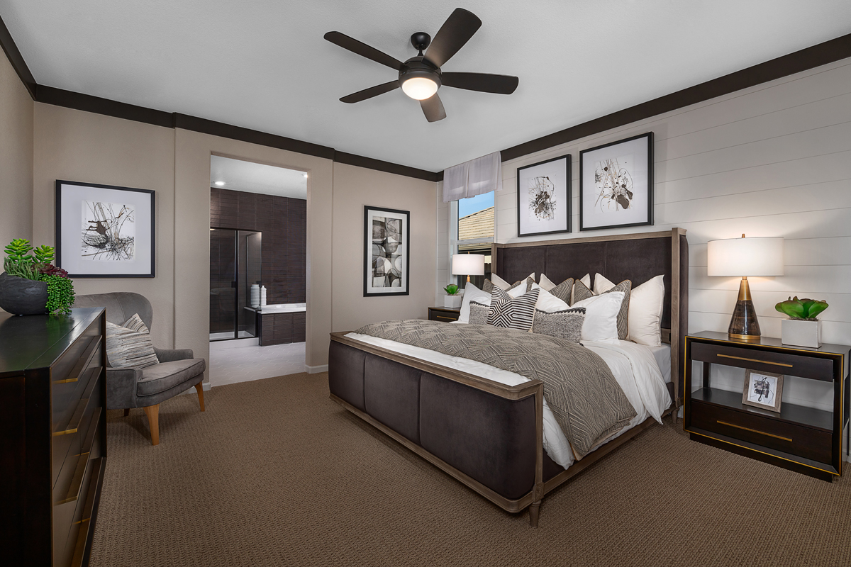 New Homes in Sacramento, CA - Vintage Park Plan 2166 Master Bedroom