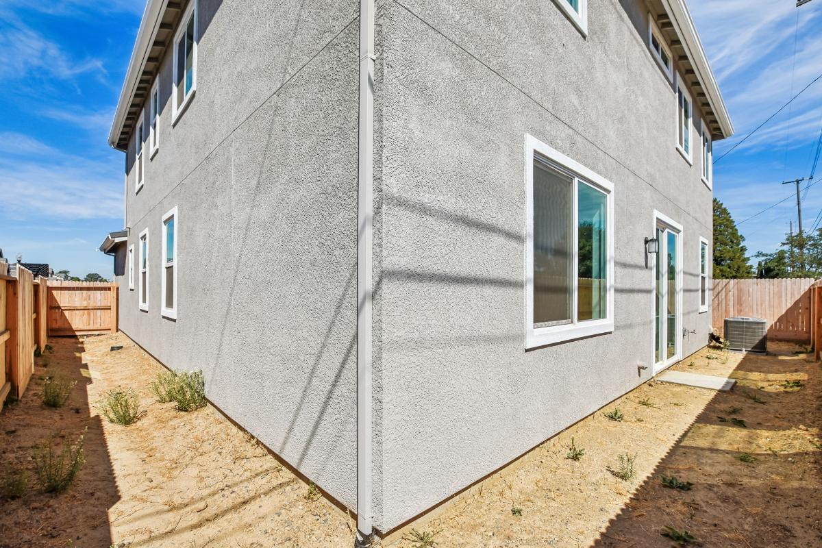 Rear exterior