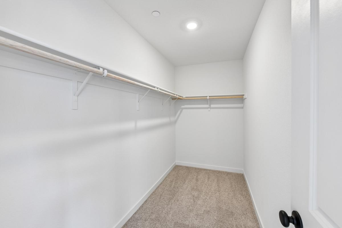 Primary walk-in closet