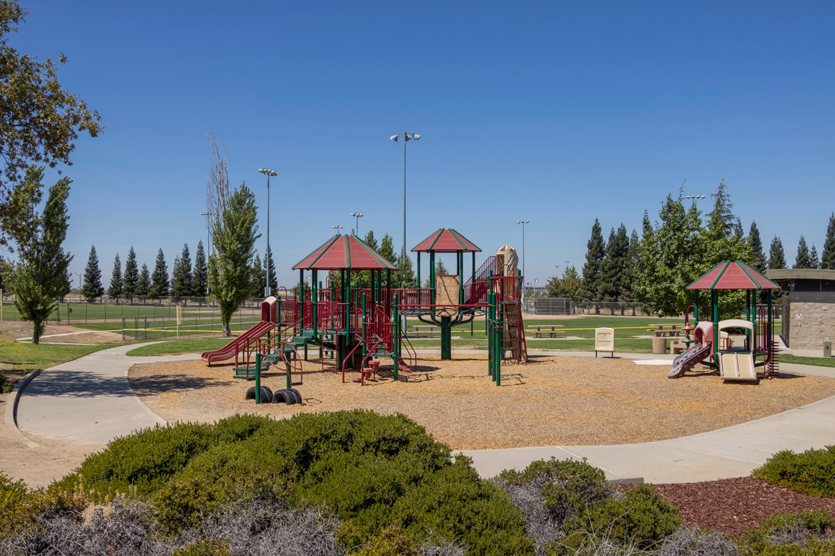 Near Wilson Park, which features sports fields, a playground and picnic area