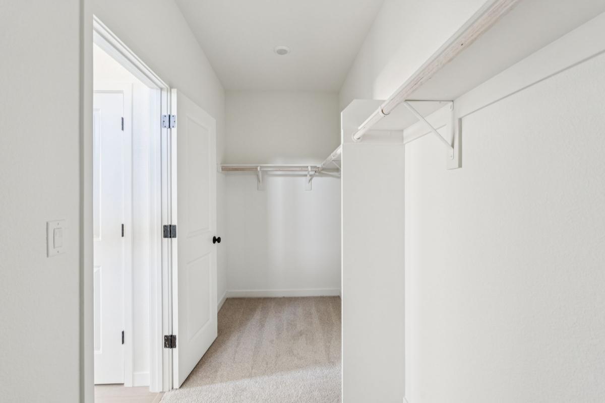 Primary walk-in closet