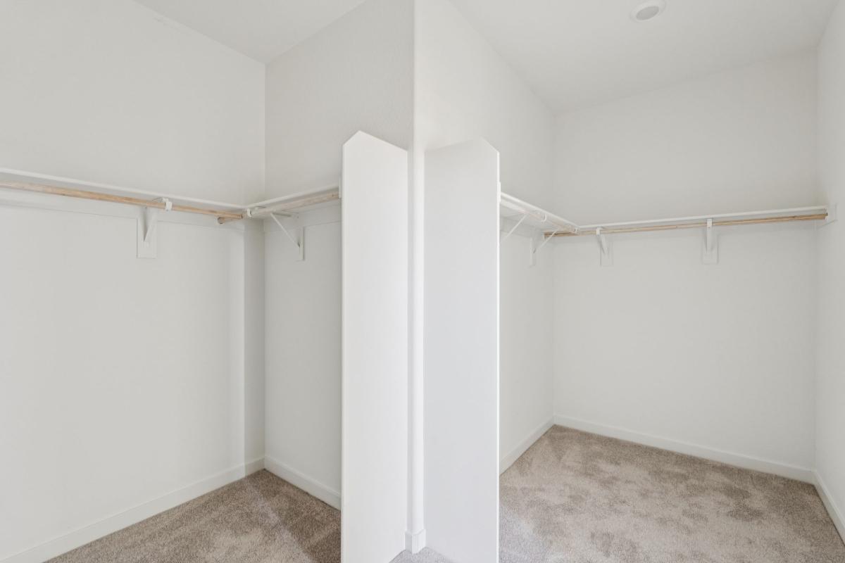 Primary walk-in closet