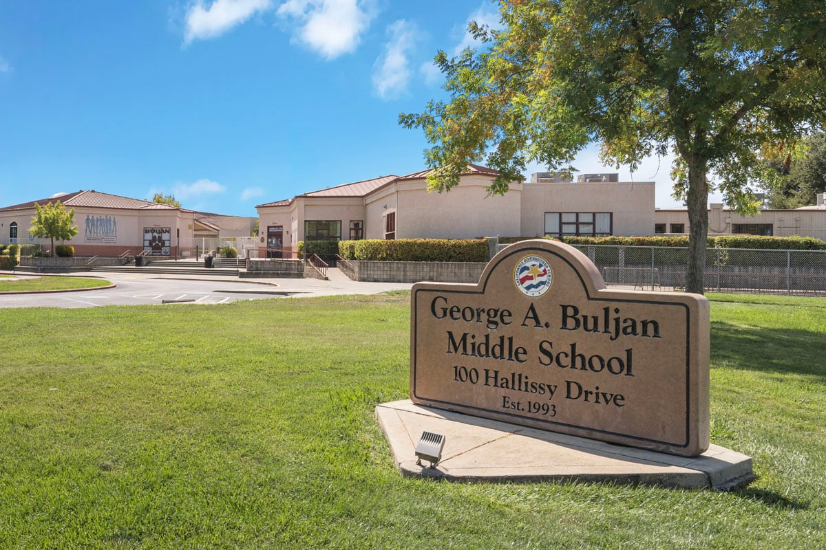Near George A. Buljan Middle School