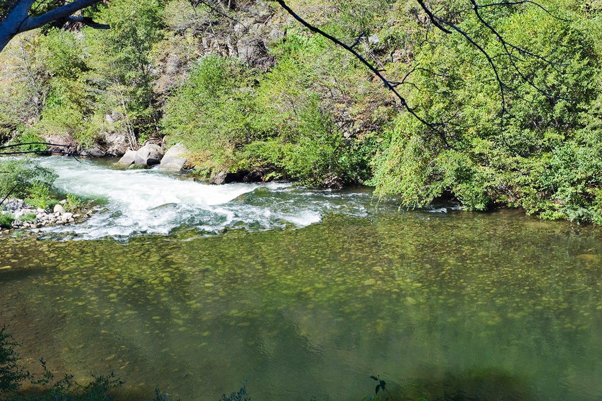 Near Feather River for summer outdoor recreation