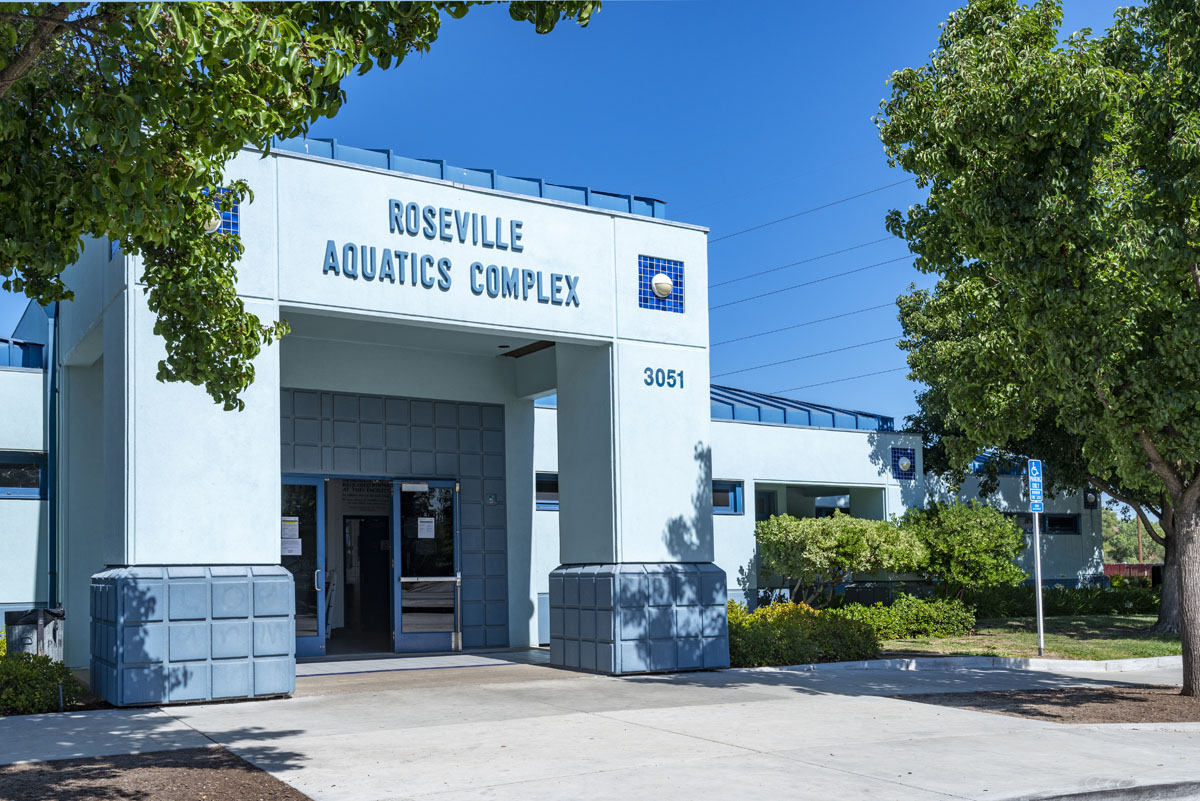 Close to swimming at Roseville Aquatics Complex