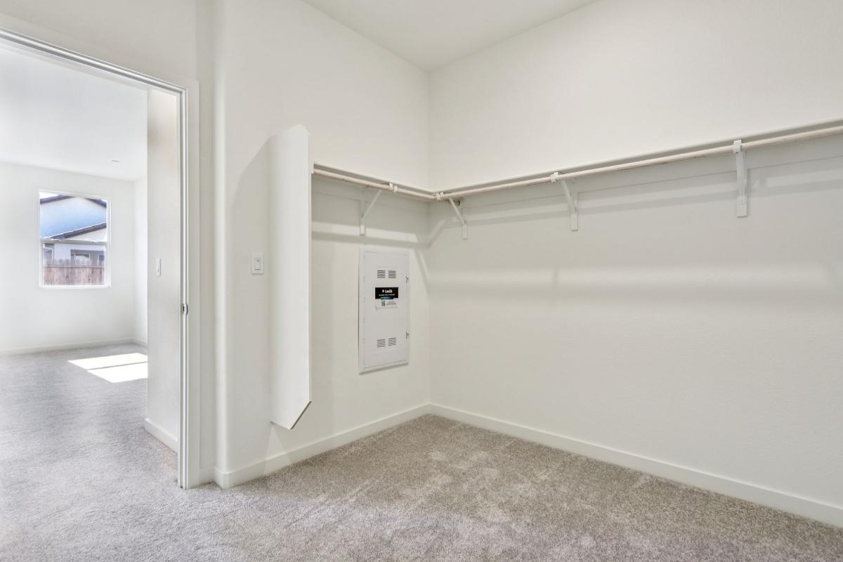 Primary walk-in closet