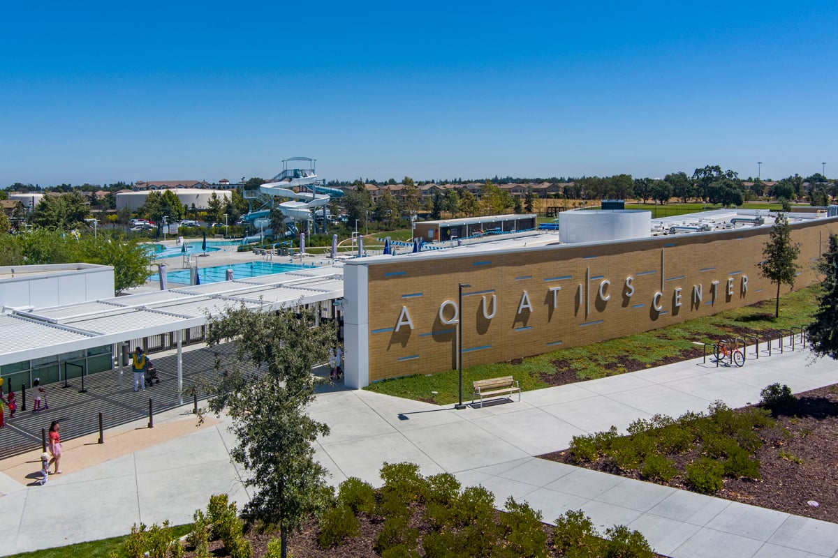 Near Elk Grove Aquatics Center