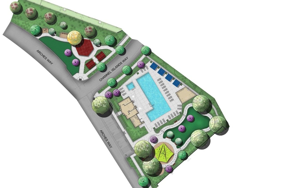 Future planned swimming pool 