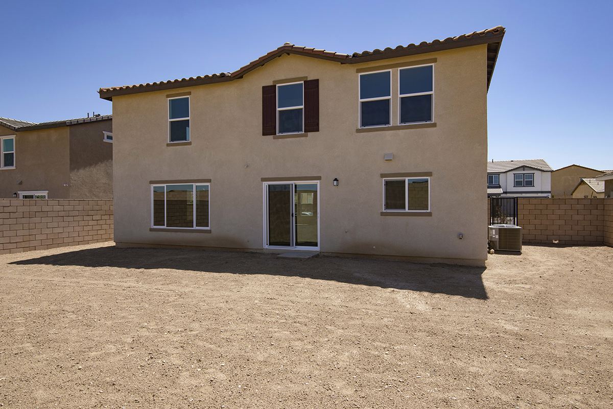 Rear exterior