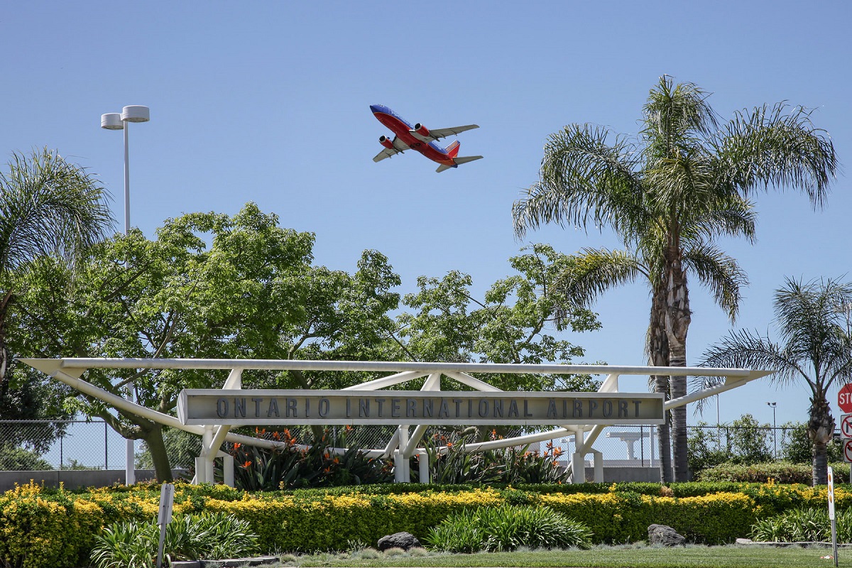 Minutes to Ontario International Airport