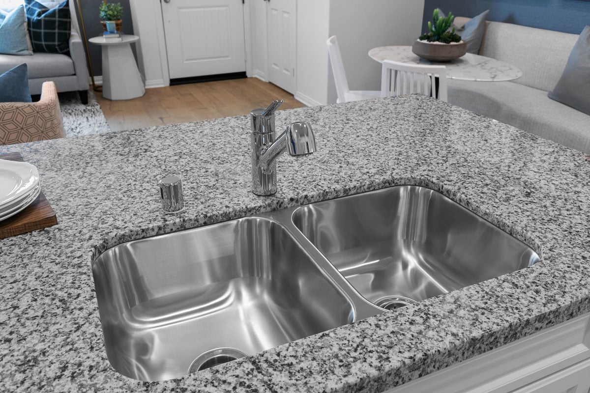 Double-basin sink