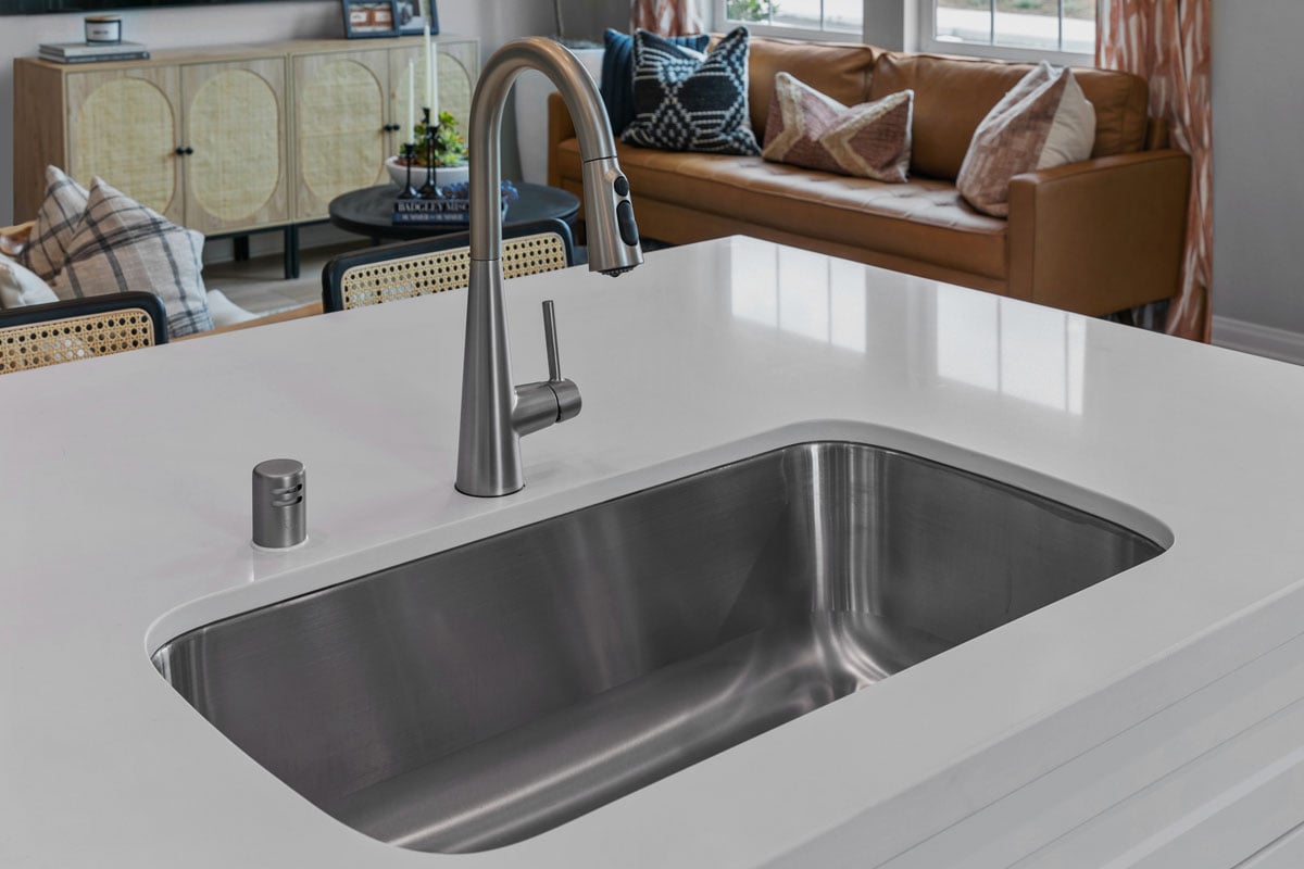 Optional single-basin sink