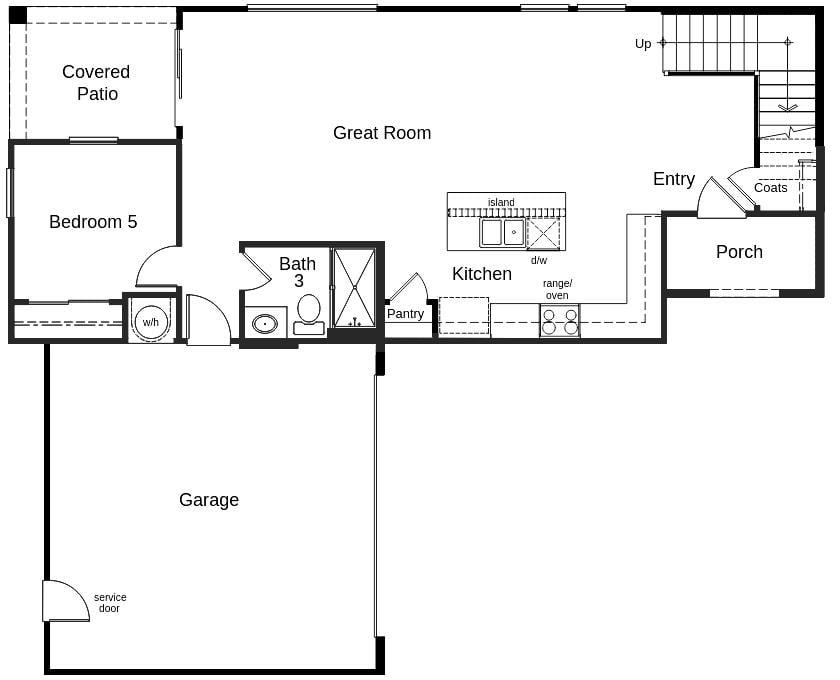 First floor