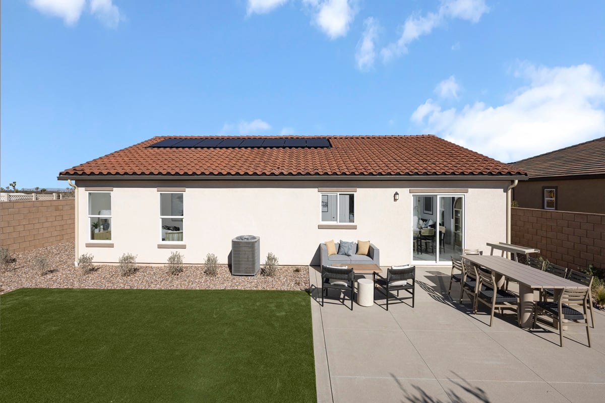 Spacious backyard ideal for entertaining