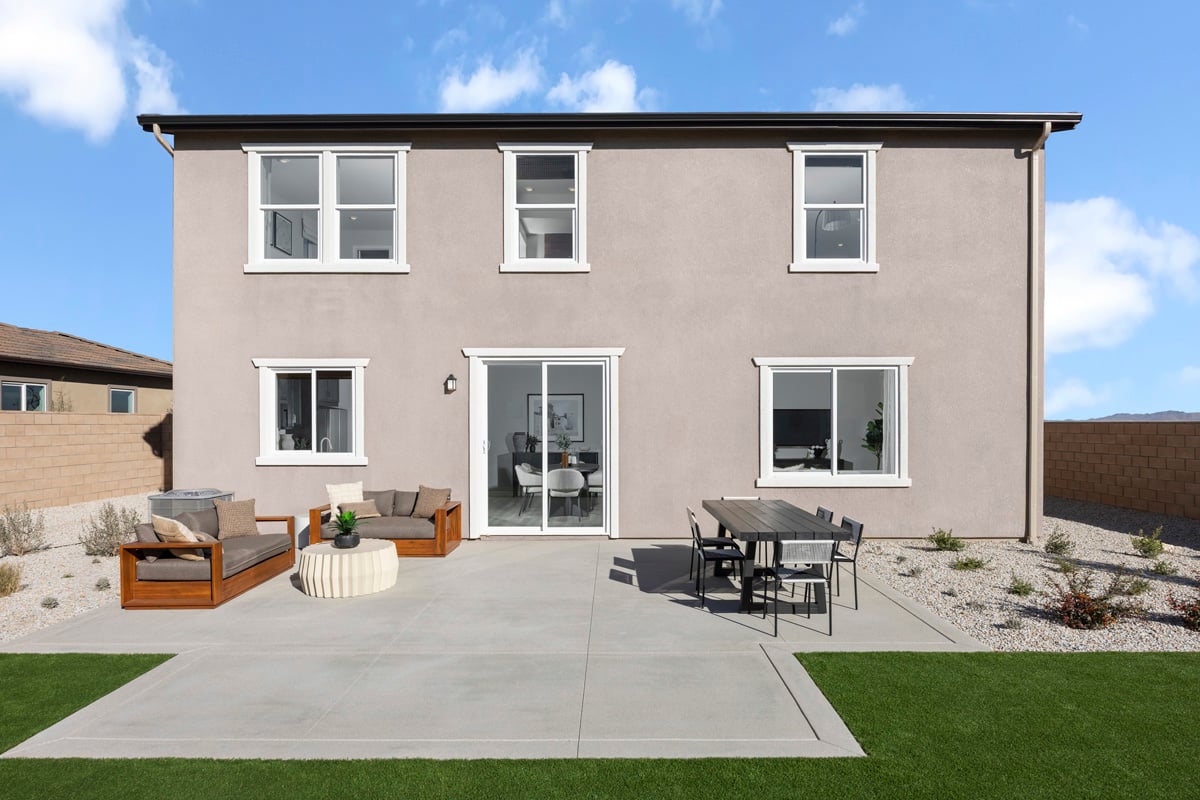 Spacious backyard ideal for entertaining