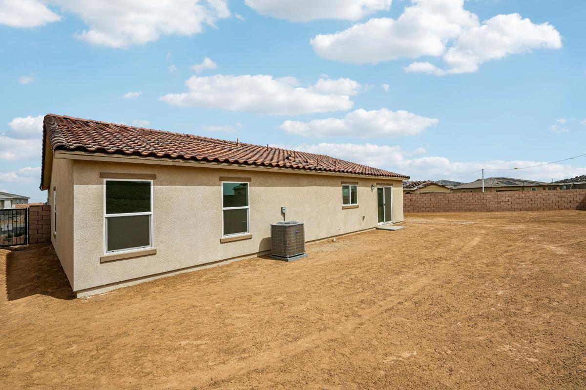 Rear exterior