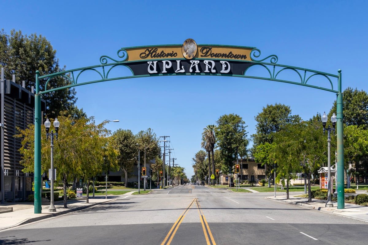 Close to historic downtown Upland