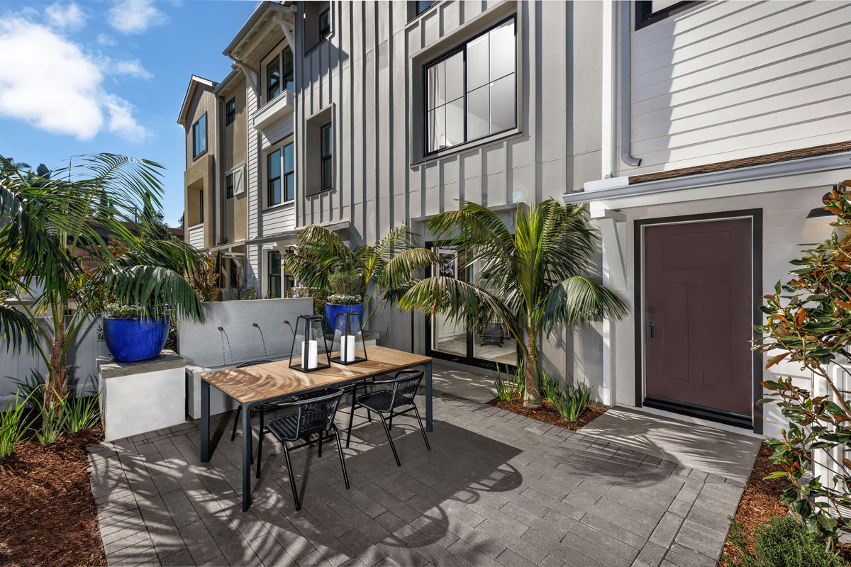 Enhanced front patio