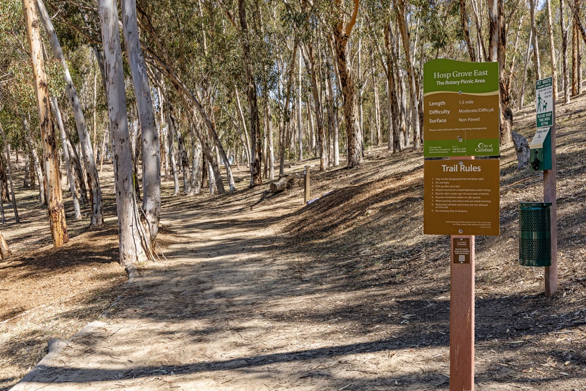 Close to local hiking at Hosp Grove