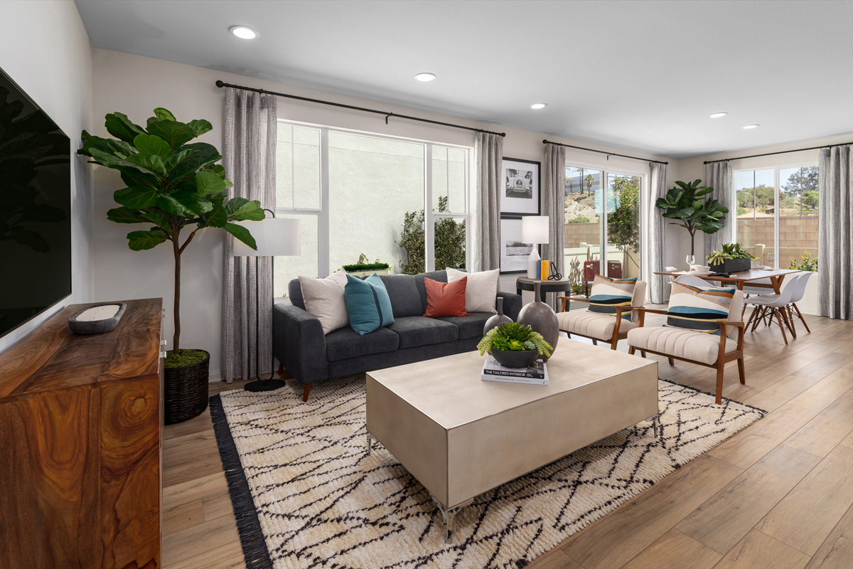 New Homes in Spring Valley, CA - Crestline Plan 1737 Great Room
