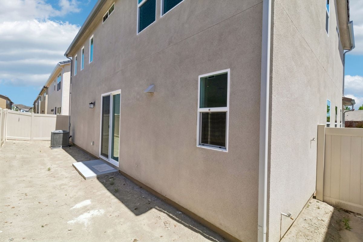 Rear exterior