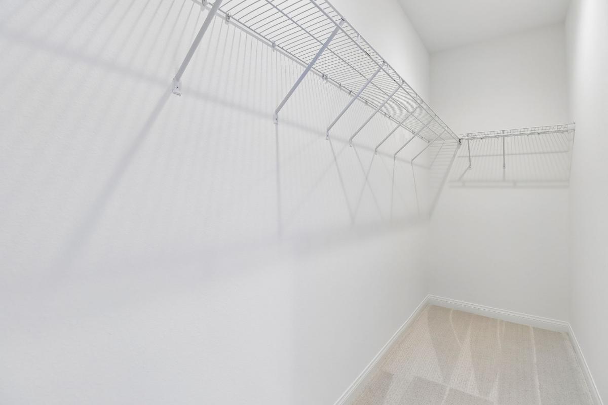 Primary walk-in closet