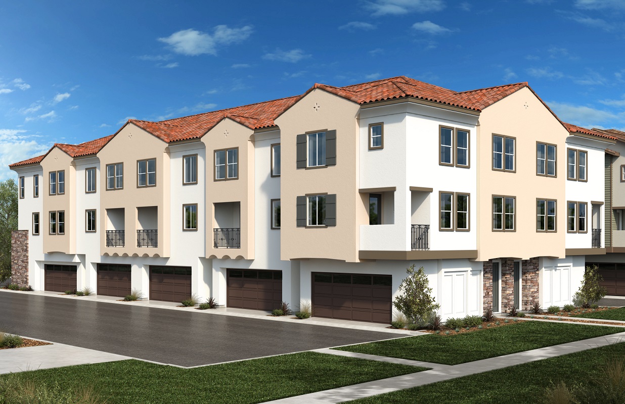 New Homes in San Marcos, CA - Mission Villas Plan 1685 Building A