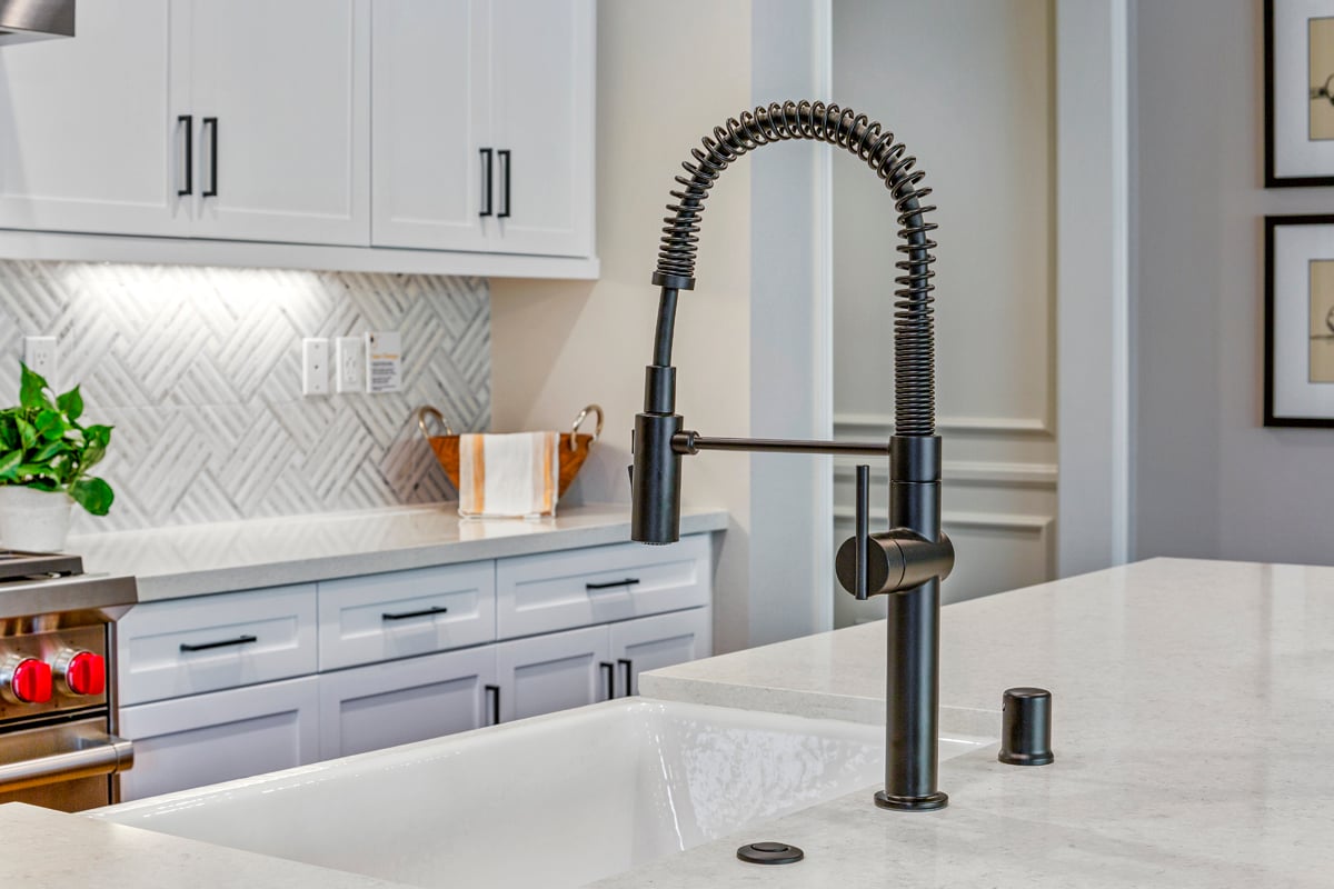 Upgraded kitchen faucet