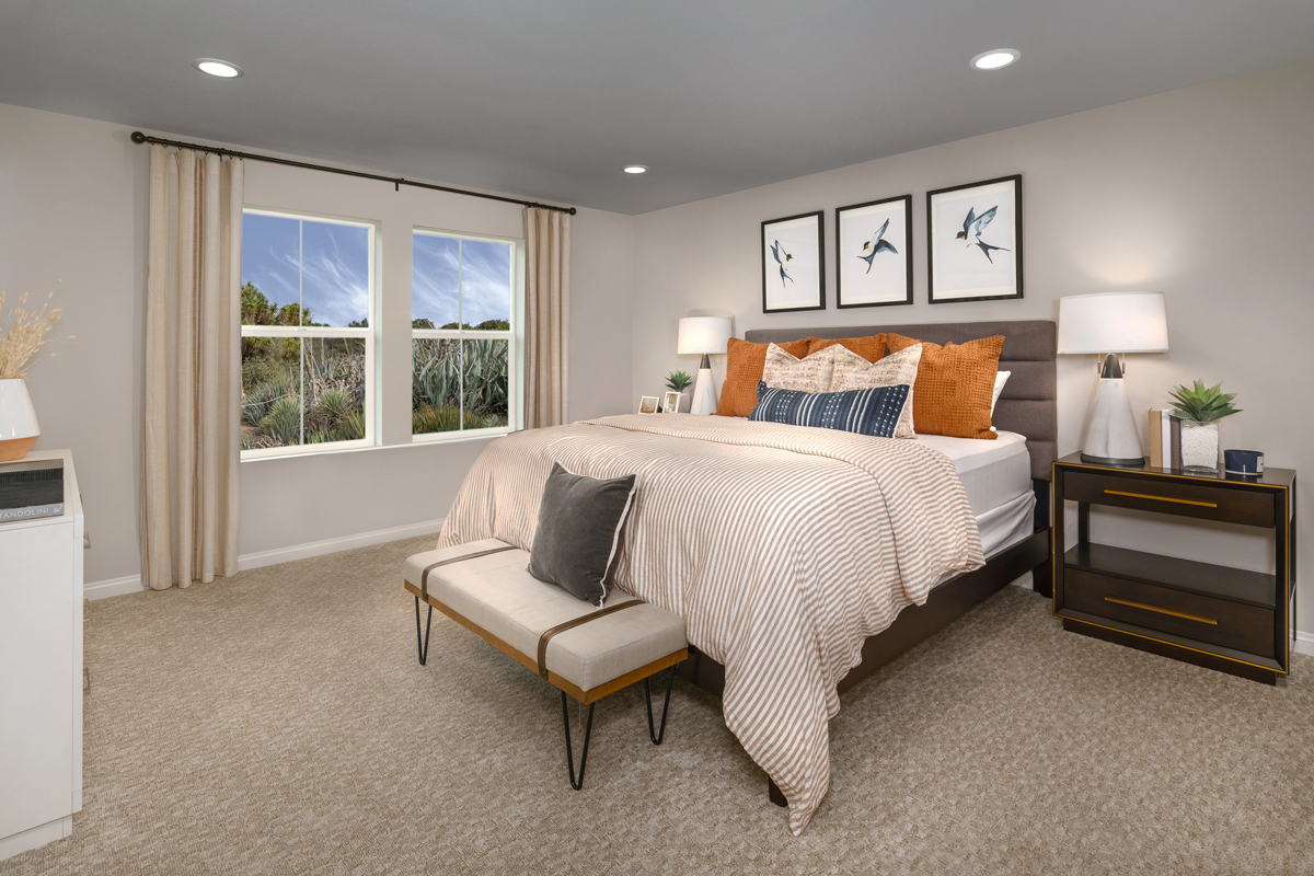 New Homes in Vista, CA - Silverado Plan 1908 Primary Bedroom