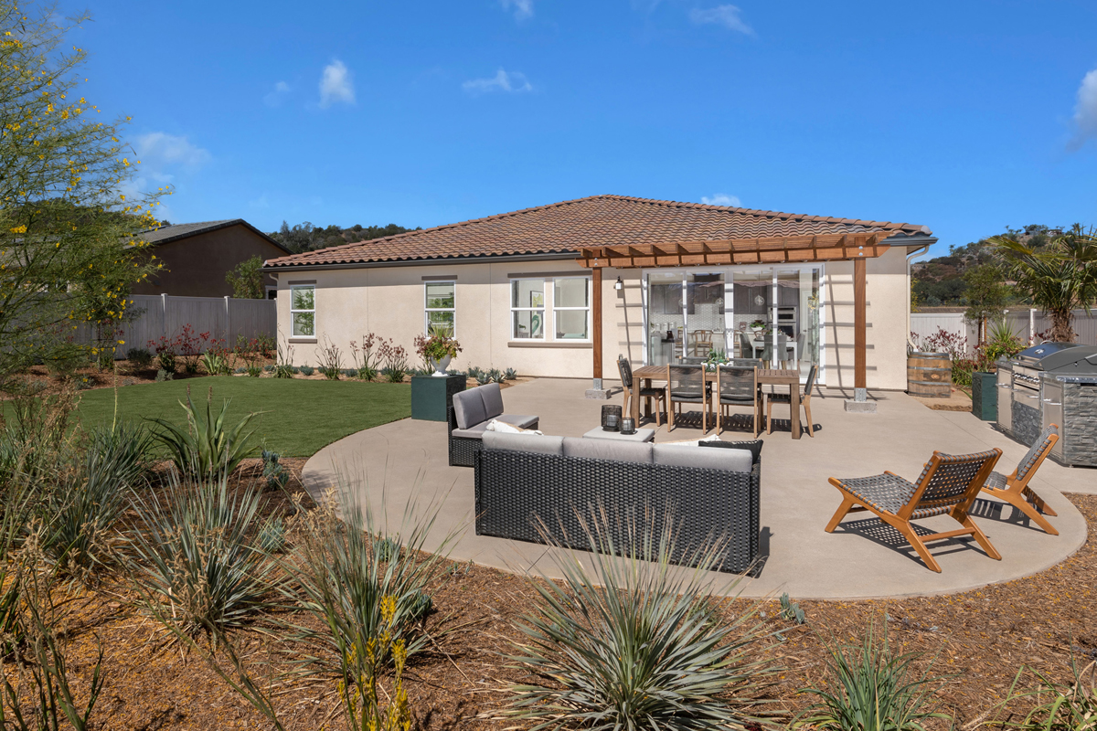 New Homes in Valley Center, CA - Sundance at Park Circle Plan 2620 Patio