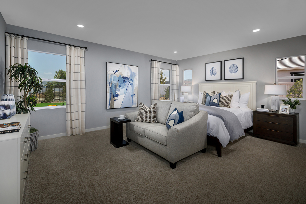 New Homes in Valley Center, CA - Sundance at Park Circle Plan 2384 - Primary Bedroom
