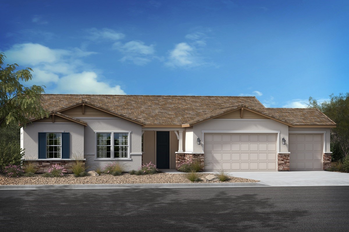 Plan 2061 Elevation C 3-car