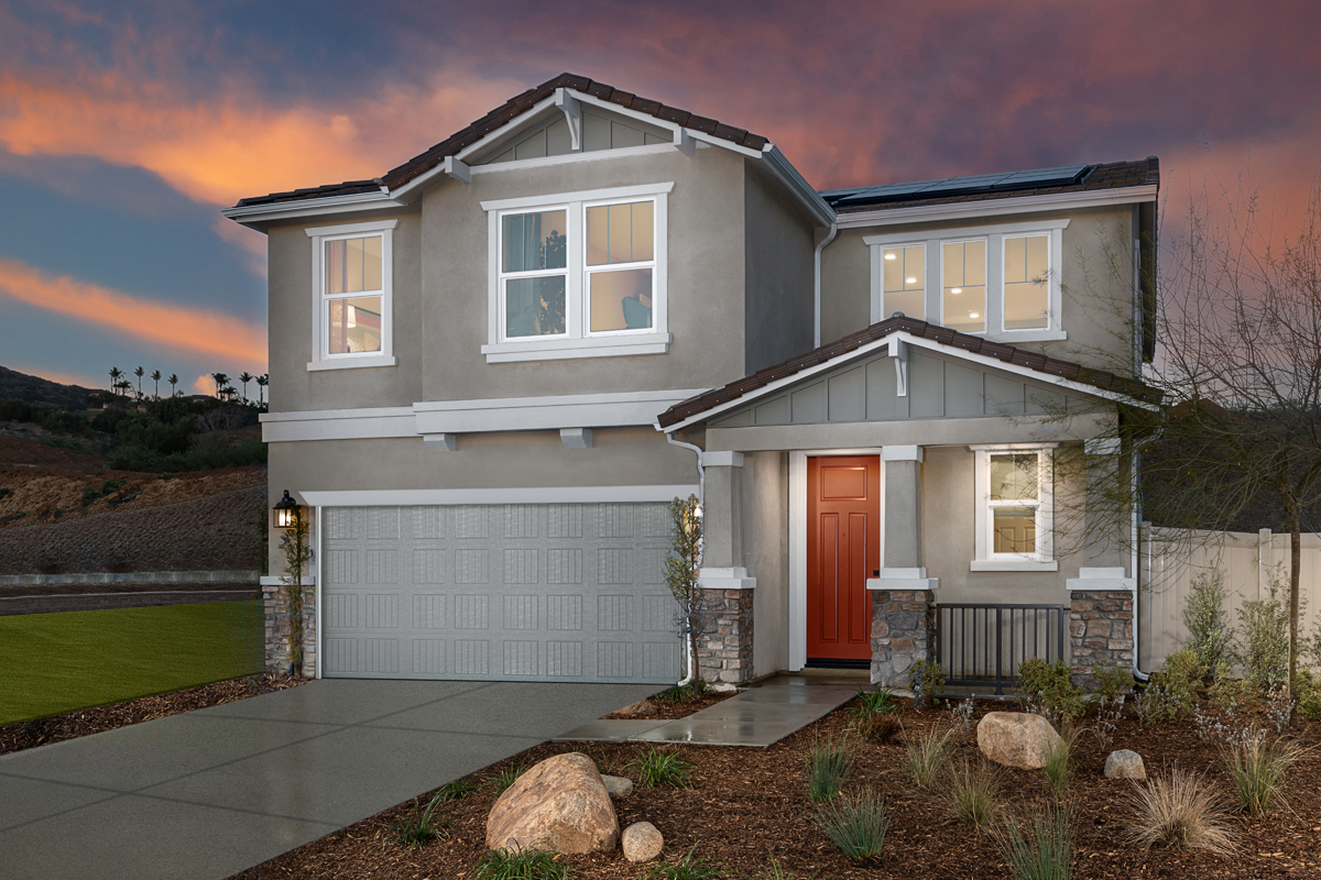 New Homes in 1308 Chaparral Dr, CA - Plan 2641 Modeled