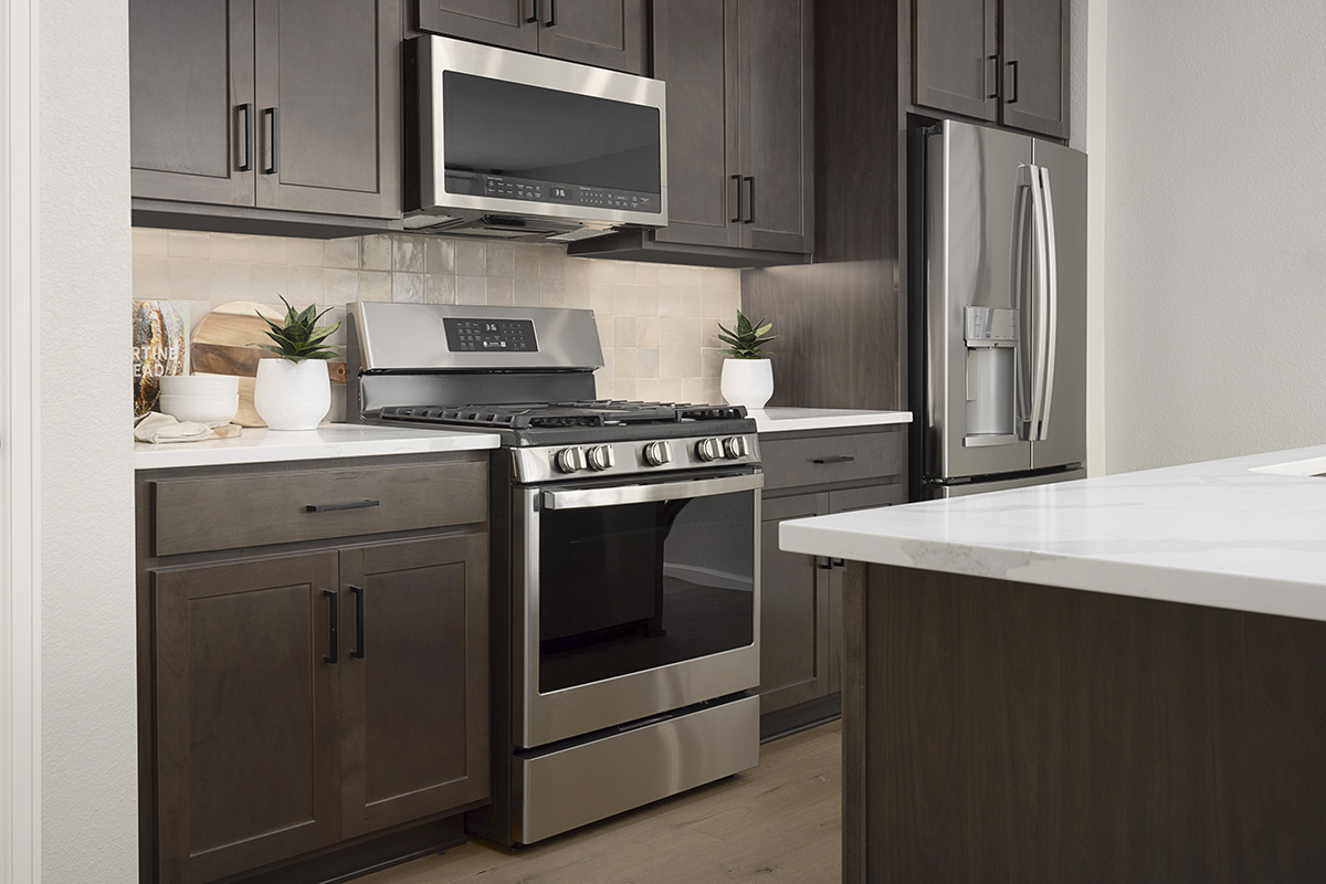 Stainless steel appliances